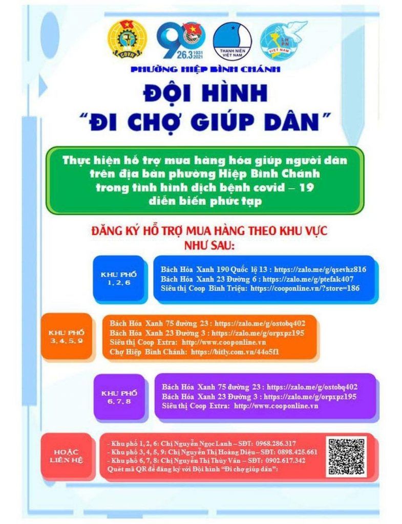 phuong Hiep Binh Chanh di cho giup cu dan Opal Garden (2)